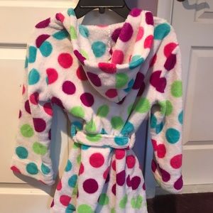 Girls Hooded Terry Bathrobe